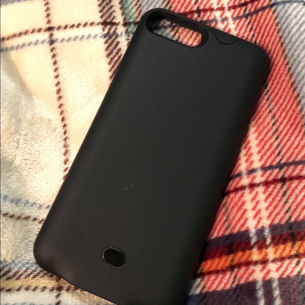 Black charging case for IPhone 7/8 Plus